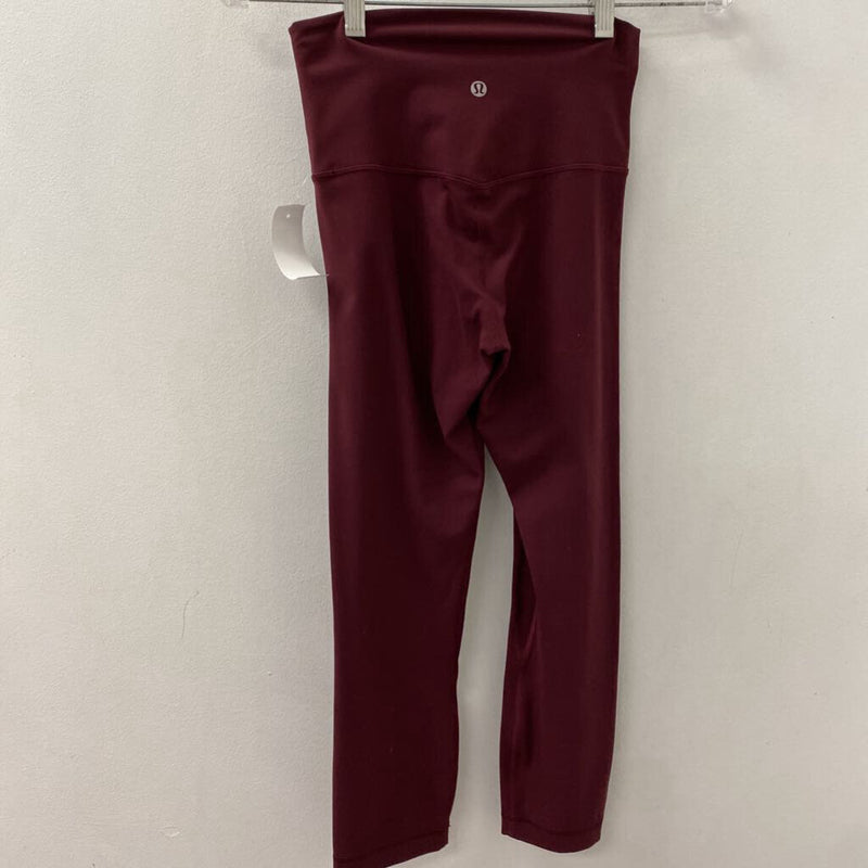 LULULEMON WOMEN'S ACTIVE BOTTOM burgundy 4