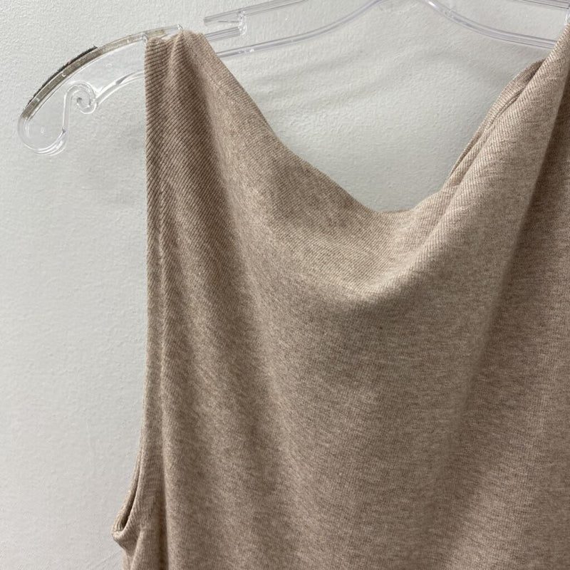 REISS WOMEN'S DRESS beige M