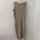 REISS WOMEN'S DRESS beige M