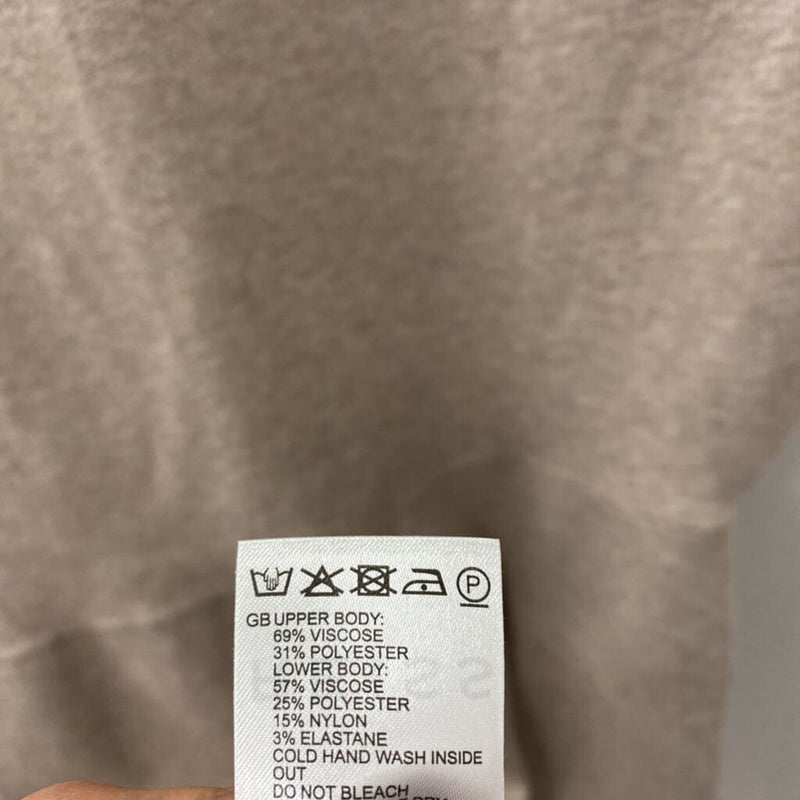 REISS WOMEN'S DRESS beige M