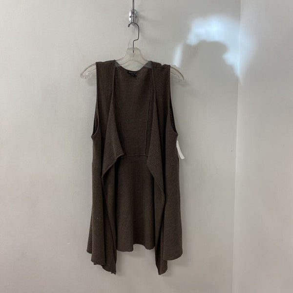 EILEEN FISHER WOMEN'S CARDIGAN brown XL