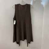 EILEEN FISHER WOMEN'S CARDIGAN brown XL