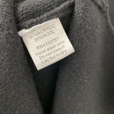 WOMEN'S COAT black grey M