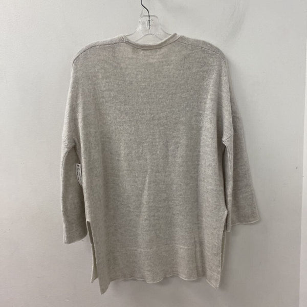 INHABIT WOMEN'S SWEATER pale grey S/M