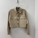 ZARA WOMEN'S BLAZER/JACKET beige S