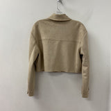 ZARA WOMEN'S BLAZER/JACKET beige S