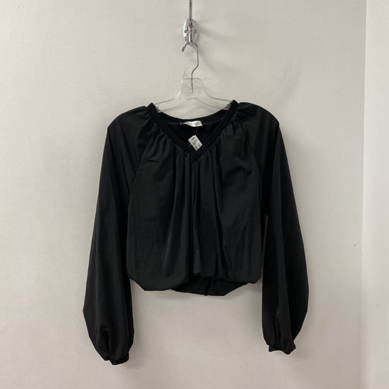 ZARA WOMEN'S TOP black S