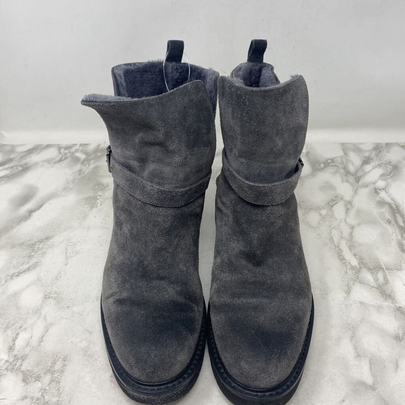 VINCE WOMEN'S BOOTS grey 9