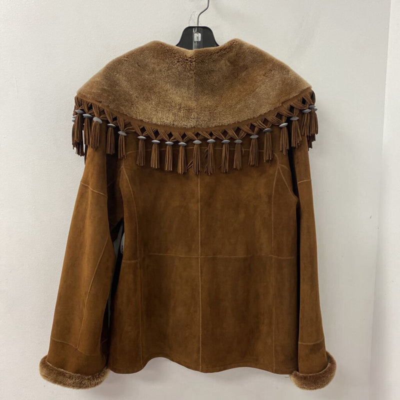 WOMEN'S COAT brown S/40