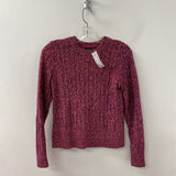 Banana Republic WOMEN'S SWEATER pink navy white XS