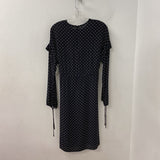 MALENE BIRGER WOMEN'S DRESS black white S/34