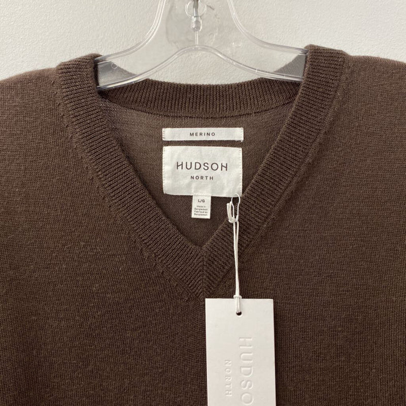 HUDSON NORTH WOMEN'S SWEATER brown L