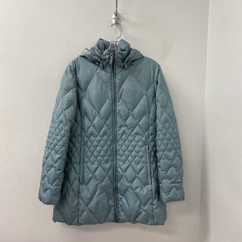EDDIE BAUER WOMEN'S COAT blue L