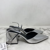 STEVE MADDEN WOMEN'S HEELS silver 7.5