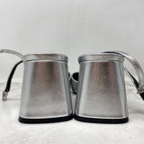 STEVE MADDEN WOMEN'S HEELS silver 7.5