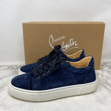 CHRISTIAN LOUBOUTIN WOMEN'S SNEAKERS blue 38