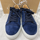 CHRISTIAN LOUBOUTIN WOMEN'S SNEAKERS blue 38