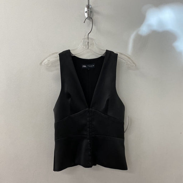 ZARA WOMEN'S TOP black S