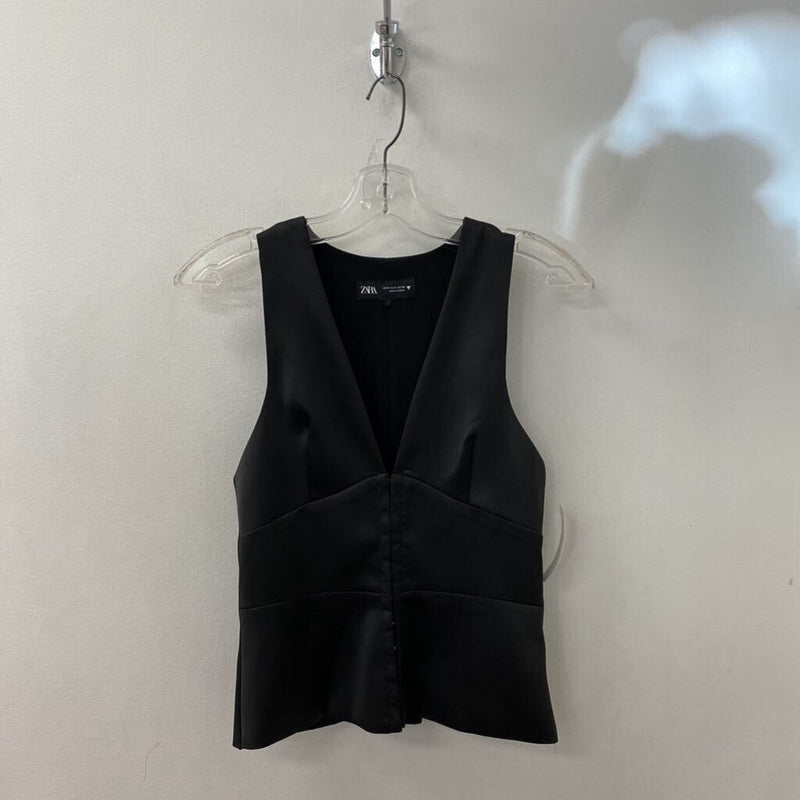 ZARA WOMEN'S TOP black S