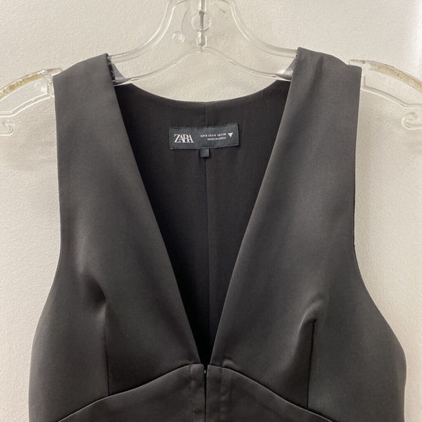 ZARA WOMEN'S TOP black S