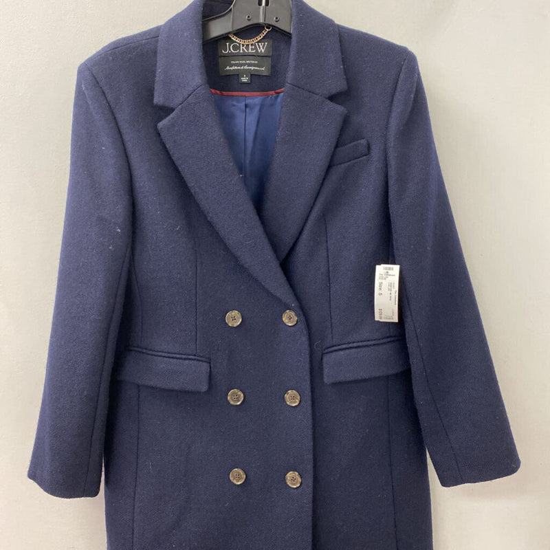 J CREW WOMEN'S COAT navy S