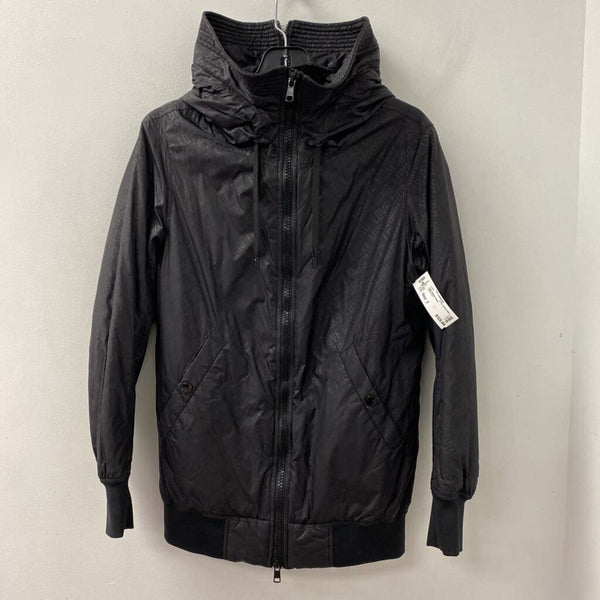 LOVE MOSCHINO WOMEN'S COAT black 2