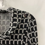 FRANK LYMAN WOMEN'S TOP black grey mix 6