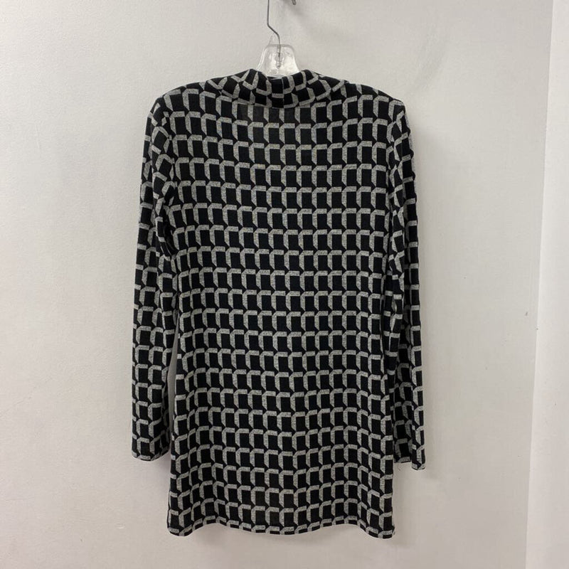 FRANK LYMAN WOMEN'S TOP black grey mix 6