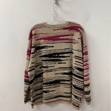 NIC+ZOE WOMEN'S SWEATER beige pink black XXL