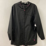 NEW BALANCE WOMEN'S PLUS OUTERWEAR black pink 1X