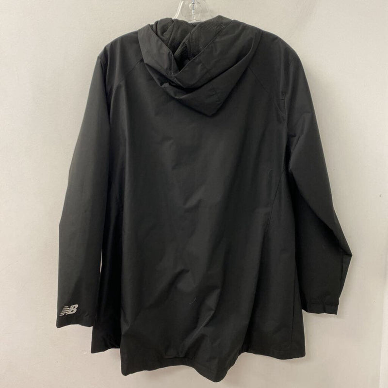 NEW BALANCE WOMEN'S PLUS OUTERWEAR black pink 1X