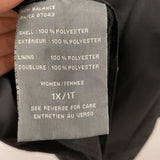 NEW BALANCE WOMEN'S PLUS OUTERWEAR black pink 1X