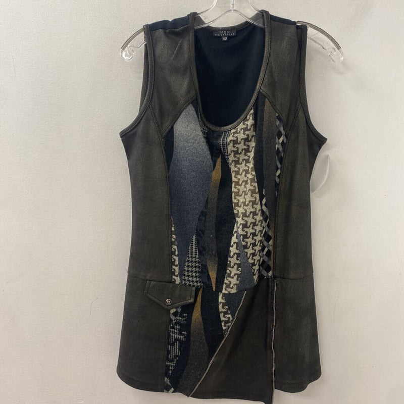 VEX collection WOMEN'S TOP black grey brown M/42
