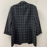 ANNE KLEIN WOMEN'S BLAZER/JACKET navy white L