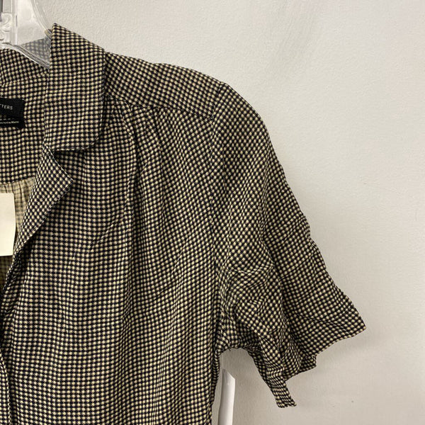 URBAN OUTFITTERS WOMEN'S DRESS black cream SP