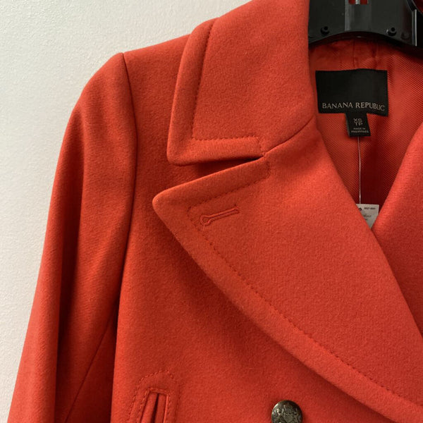 Banana Republic WOMEN'S COAT coral XS