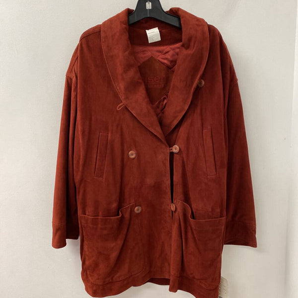 OLSEN WOMEN'S COAT brick L/38