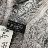 LE LUXE COLLECTION WOMEN'S SCARF/SHAWL grey blue pink