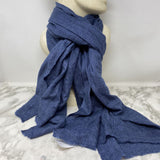 WOMEN'S SCARF/SHAWL blue