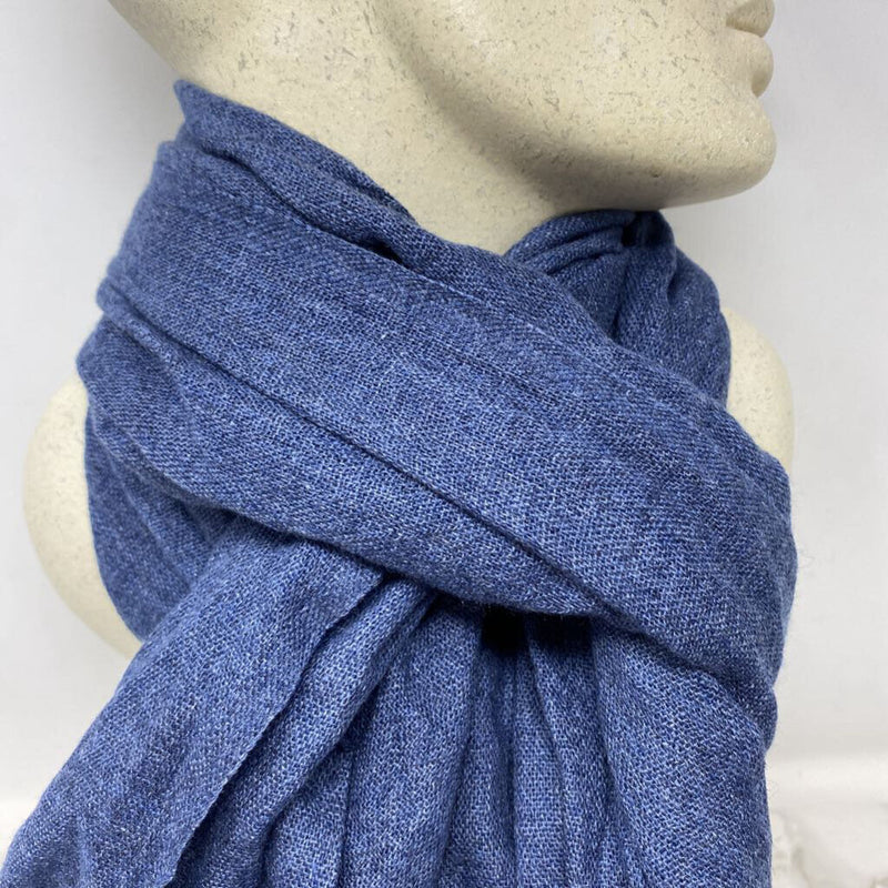 WOMEN'S SCARF/SHAWL blue