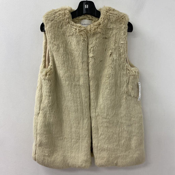 BABATON WOMEN'S VESTS OUTERWEAR beige XS