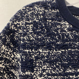 ports pure WOMEN'S SWEATER blue white L