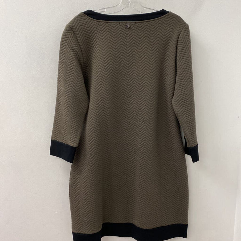 MALOKA WOMEN'S DRESS olive black M/3