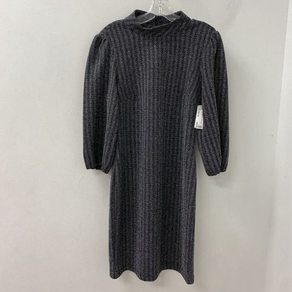 WOMEN'S DRESS black white M