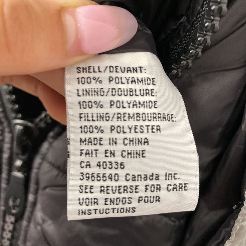 NESS WOMEN'S COAT silver black XS