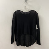 EILEEN FISHER WOMEN'S SWEATER black LP