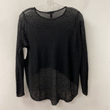 EILEEN FISHER WOMEN'S SWEATER black LP