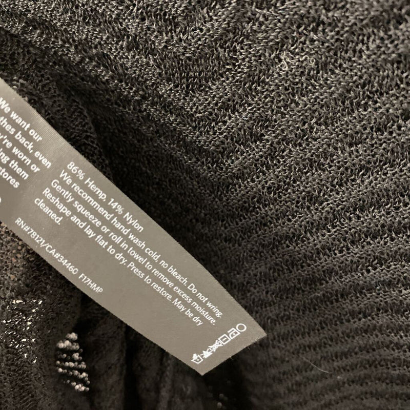 EILEEN FISHER WOMEN'S SWEATER black LP