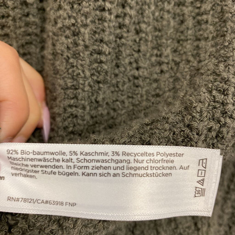 EILEEN FISHER WOMEN'S SWEATER olive green XS