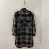 GAP WOMEN'S COAT black grey S